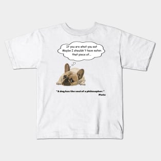 Philosopher dog Kids T-Shirt